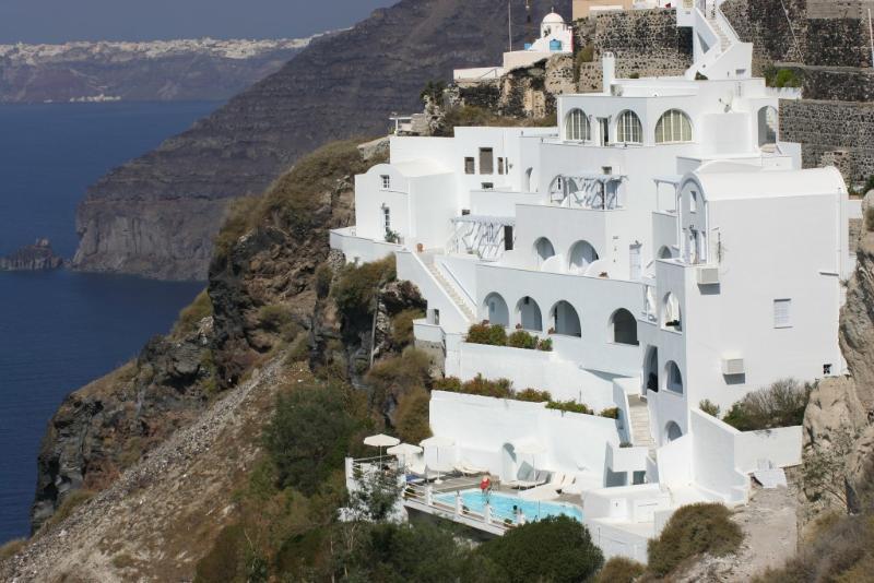 Tzekos Villas Fira  Ngoại thất bức ảnh