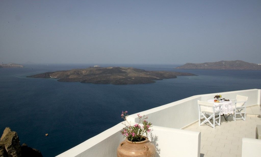 Tzekos Villas Fira  Ngoại thất bức ảnh